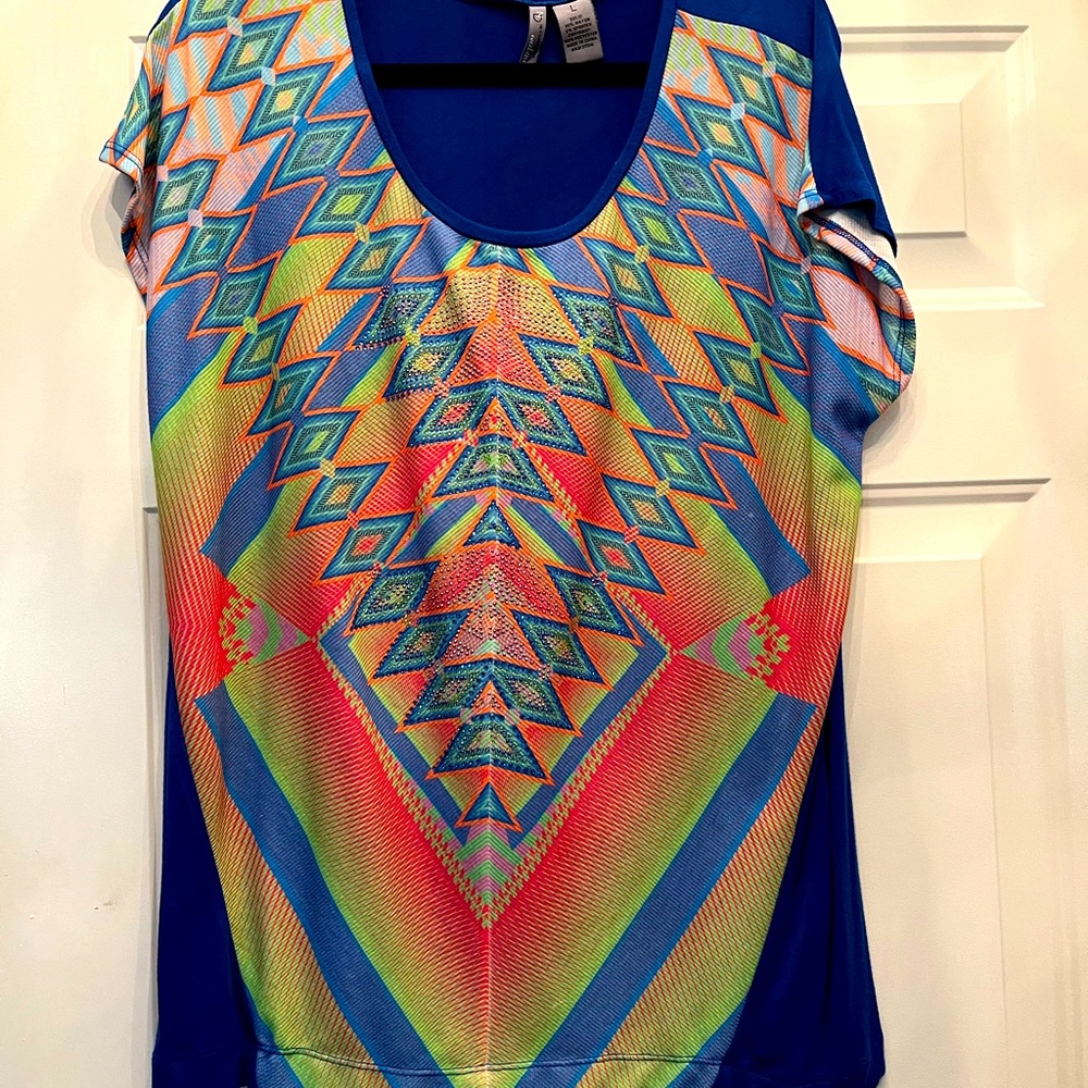 New Directions Tee with decorative front